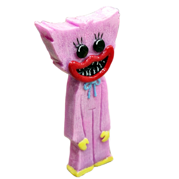 Λαμπάδα Χάγκι Γουάγκι 3D σε ροζ χαρακτήρα (003146)