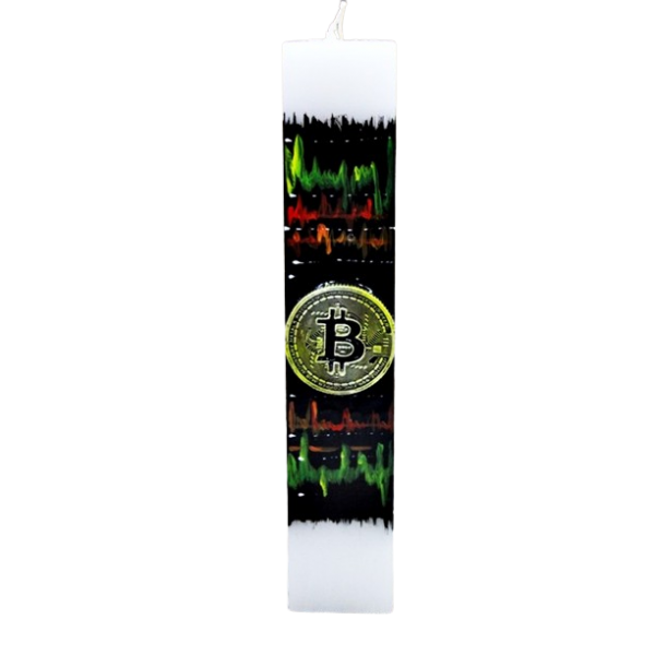 Πασχαλινή Λαμπάδα Bitcoin 25cm (003392)