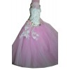 Χειροποίητη Αρωματική Λαμπάδα Με Διακοσμητικό Ροζ Φόρεμα (2024316)