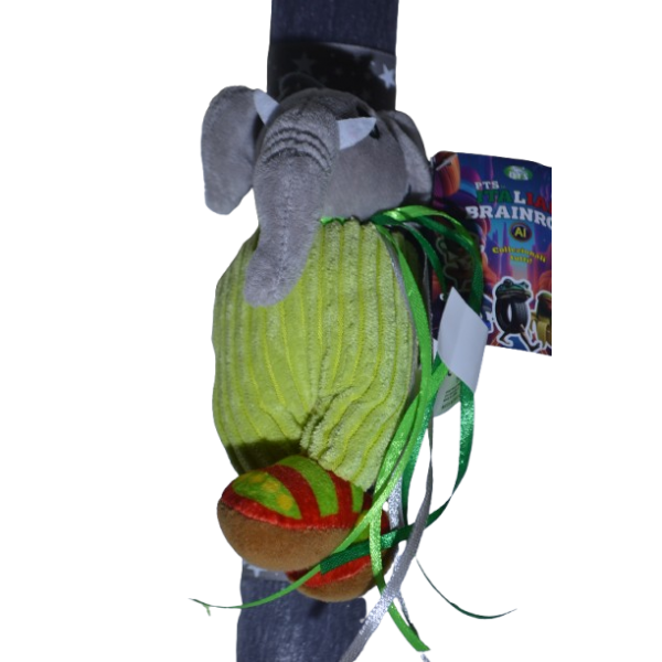 Χειροποίητη Αρωματική Λαμπάδα Με Μπρελόκ Branrot Elephant (2026025)