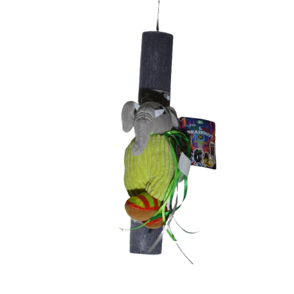 Χειροποίητη Αρωματική Λαμπάδα Με Μπρελόκ Branrot Elephant (2026025)