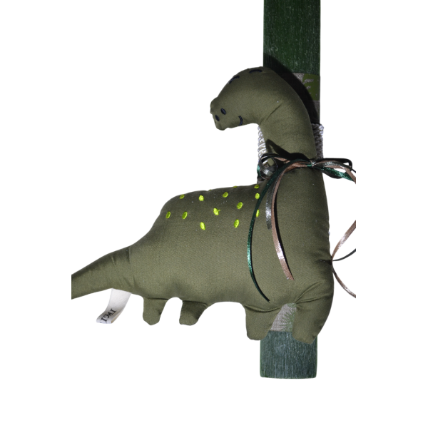 Χειροποίητη Αρωματική Λαμπάδα Λούτρινο Dino Green 20cm (2026038) Χειροποίητη Αρωματική Λαμπάδα Λούτρινο Dino Green 20cm (2026038)
