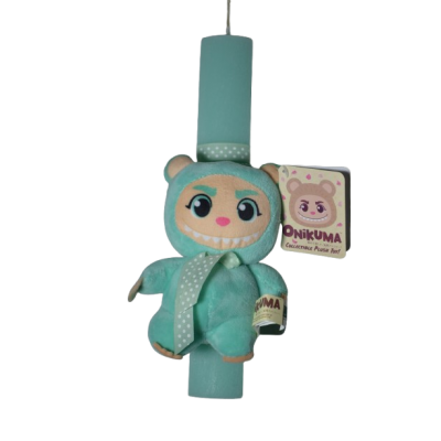 Χειροποίητη Αρωματική Λαμπάδα Με Λούτρινο onikuma Mint (2026129)