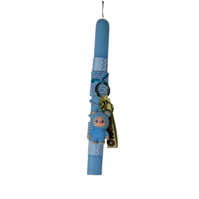 Χειροποίητη Αρωματική Λαμπάδα με Μπρελόκ onikuma Μπλε (2026138)