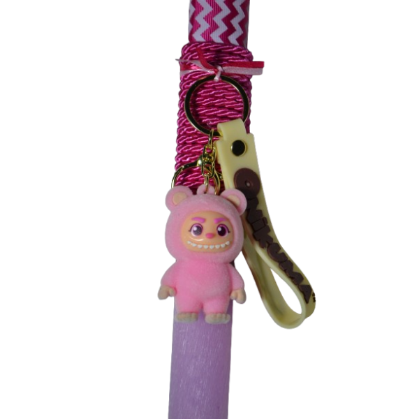 Χειροποίητη Αρωματική Λαμπάδα με Μπρελόκ onikuma Ροζ (2026139)