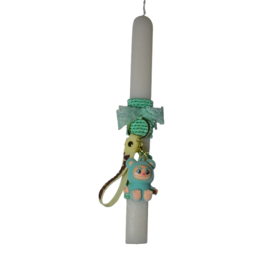 Χειροποίητη Αρωματική Λαμπάδα με Μπρελόκ onikuma Μέντα (2026140)