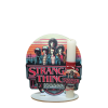 Χειροποίητη Αρωματική Λαμπάδα Με stranger things σε ξύλινη Διακοσμητική Βάση (2026156)