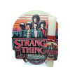 Χειροποίητη Αρωματική Λαμπάδα Με stranger things σε ξύλινη Διακοσμητική Βάση (2026156)