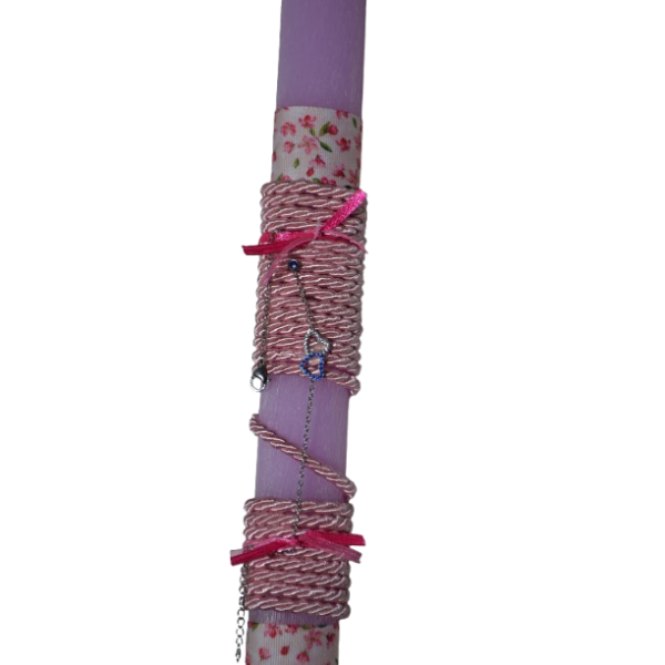 Χειροποίητη Αρωματική Λαμπάδα βραχιόλι με Καρδούλα Στοιχείο (2026186)