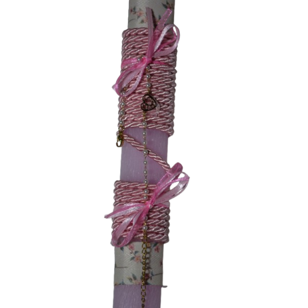 Χειροποίητη Αρωματική Λαμπάδα βραχιόλι με Καρδούλα Στοιχείο (2026187)