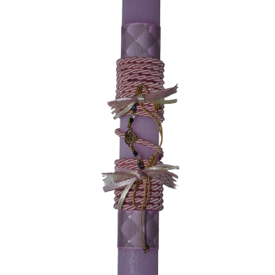 Χειροποίητη Αρωματική Λαμπάδα βραχιόλι με στοιχείο ένα διαμάντι (2026209)