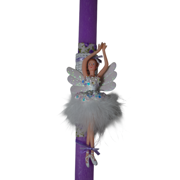 Αρωματική Λαμπάδα Με Διακοσμητική Πορσελάνινη Μπαλαρίνα (2026217)