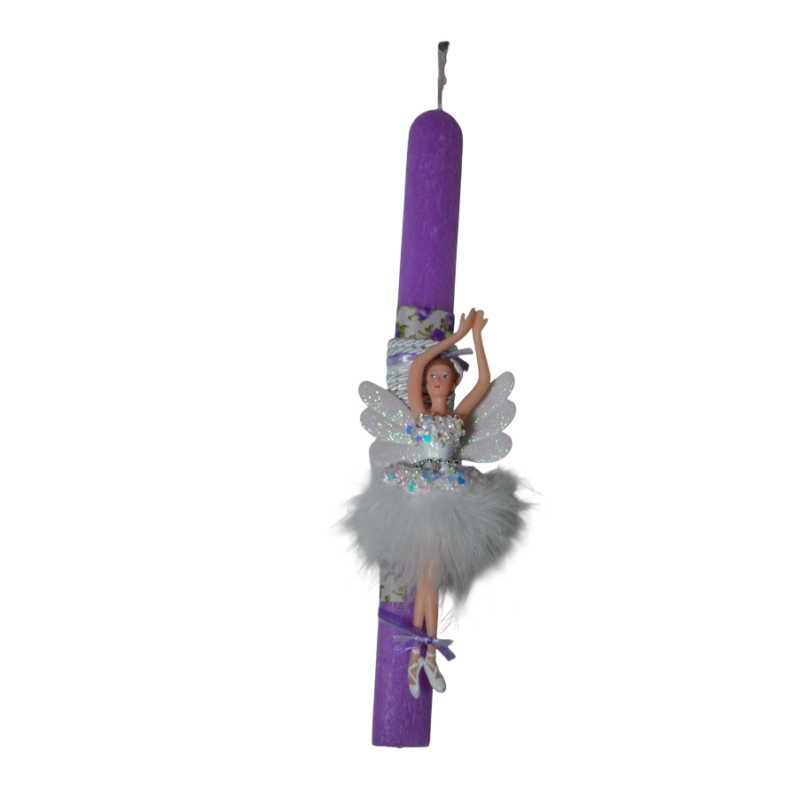 Αρωματική Λαμπάδα Με Διακοσμητική Πορσελάνινη Μπαλαρίνα (2026217)