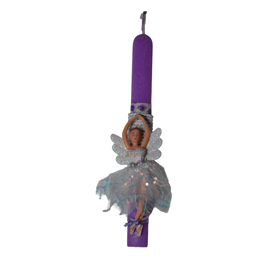 Αρωματική Λαμπάδα Με Διακοσμητική Πορσελάνινη Μπαλαρίνα (2026218)