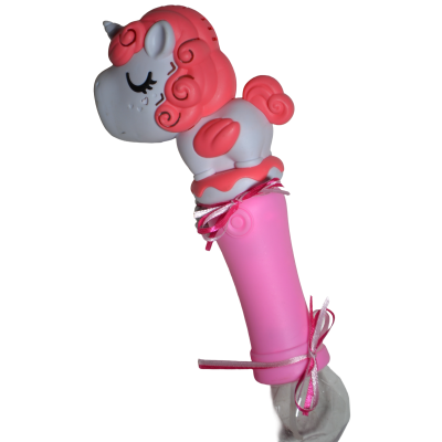 Χειροποίητη Αρωματική Λαμπάδα Με Σαπουνόφουσκα unicorn (2026224)