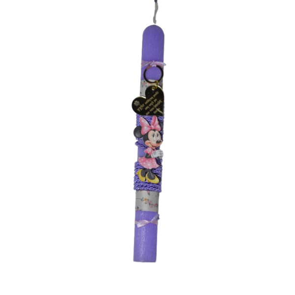 Χειροποίητη Αρωματική Λαμπάδα Με Μπρελόκ για Νονά  και διακοσμητικό Ποντικούλα (2026227)