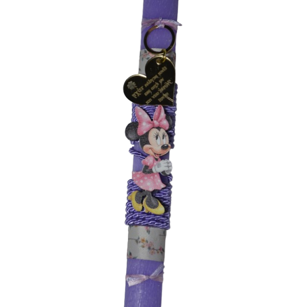 Χειροποίητη Αρωματική Λαμπάδα Με Μπρελόκ για Νονά  και διακοσμητικό Ποντικούλα (2026227)