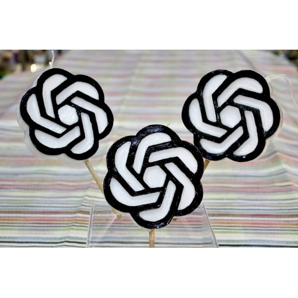 Πασχαλινή Λαμπάδα Chat GPT 12,5 x 11,5cm (004116)