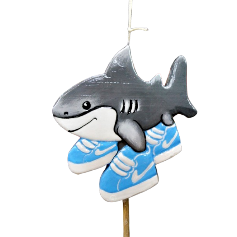 Πασχαλινή λαμπάδα Πλακέτα Brainrot Τραλαλερο Τραλαλα 14,5 x 14cm (001602)