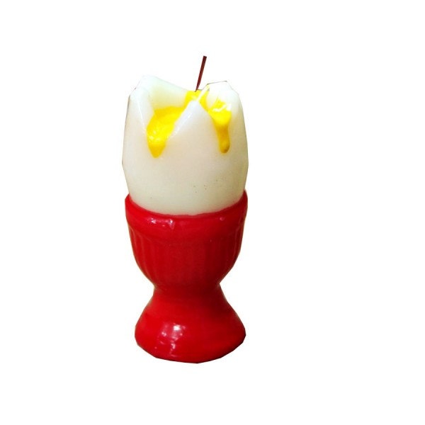 Λαμπάδα Αυγό Με Βάση (002572)