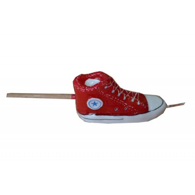 Λαμπάδα Σταράκι Κόκκινο 16cm (001603)