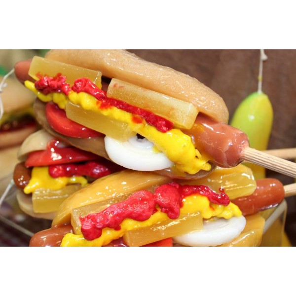 Σάντουιτς xxl με Λουκάνικο hot dog (000131)